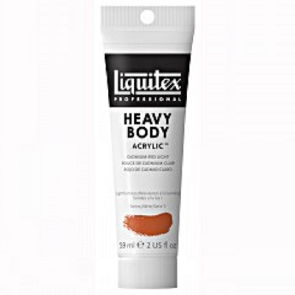 1768 Liquitex Heavy Body Rosso di Cadmio Chiaro imitaz.