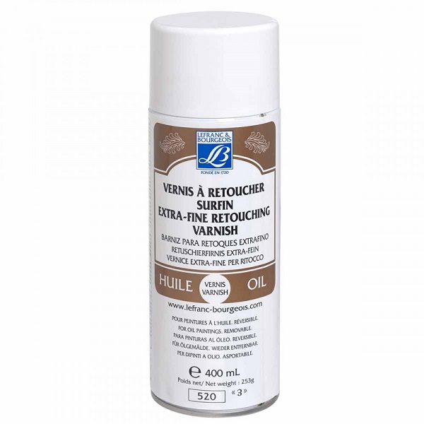 VERNICE EXTRA FINE PER RITOCCO LEFRANC & BOURGEOIS 400 ml.