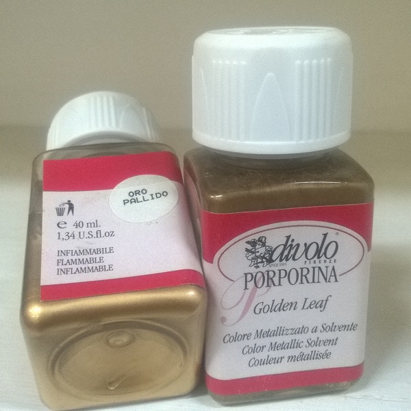 PORPORINA DI VOLO ORO PALLIDO 50 ML.