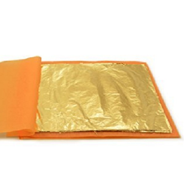 ORO IMITAZIONE COLORE 2,5 cm.16×16 risma da 100 fg.