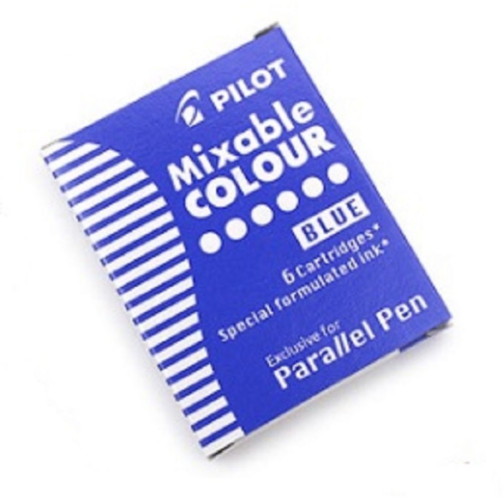 4344 Cartucce-Parallel Pen Pilot 6 pz. Blu