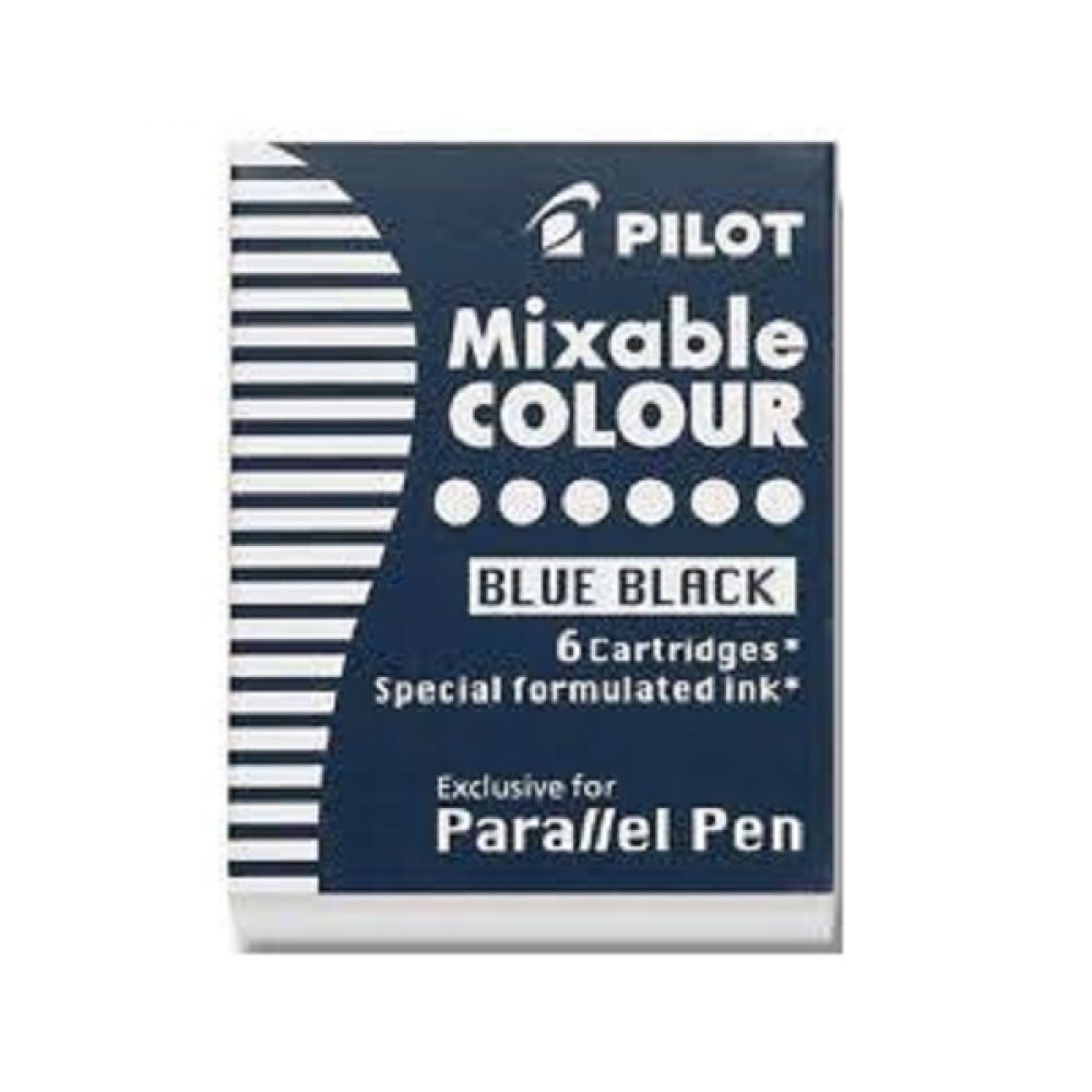 4353 Cartucce-Parallel Pen Pilot 6 pz. Blu scuro