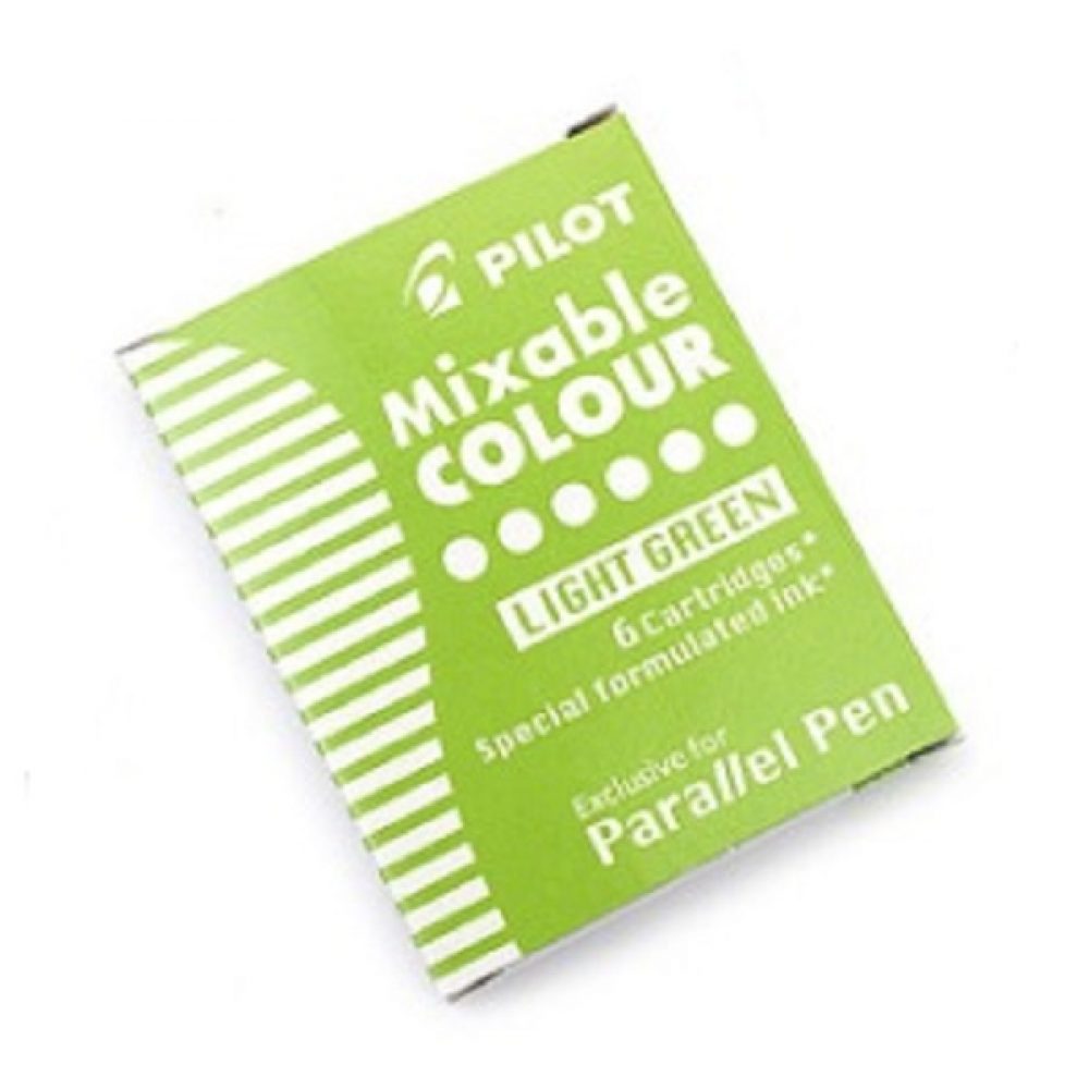 4354 Cartucce-Parallel Pen Pilot 6 pz. Verde chiaro