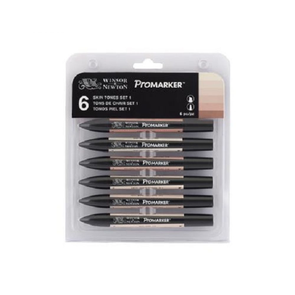 5426 Set-Promarker 6 Pezzi Toni tinta carne