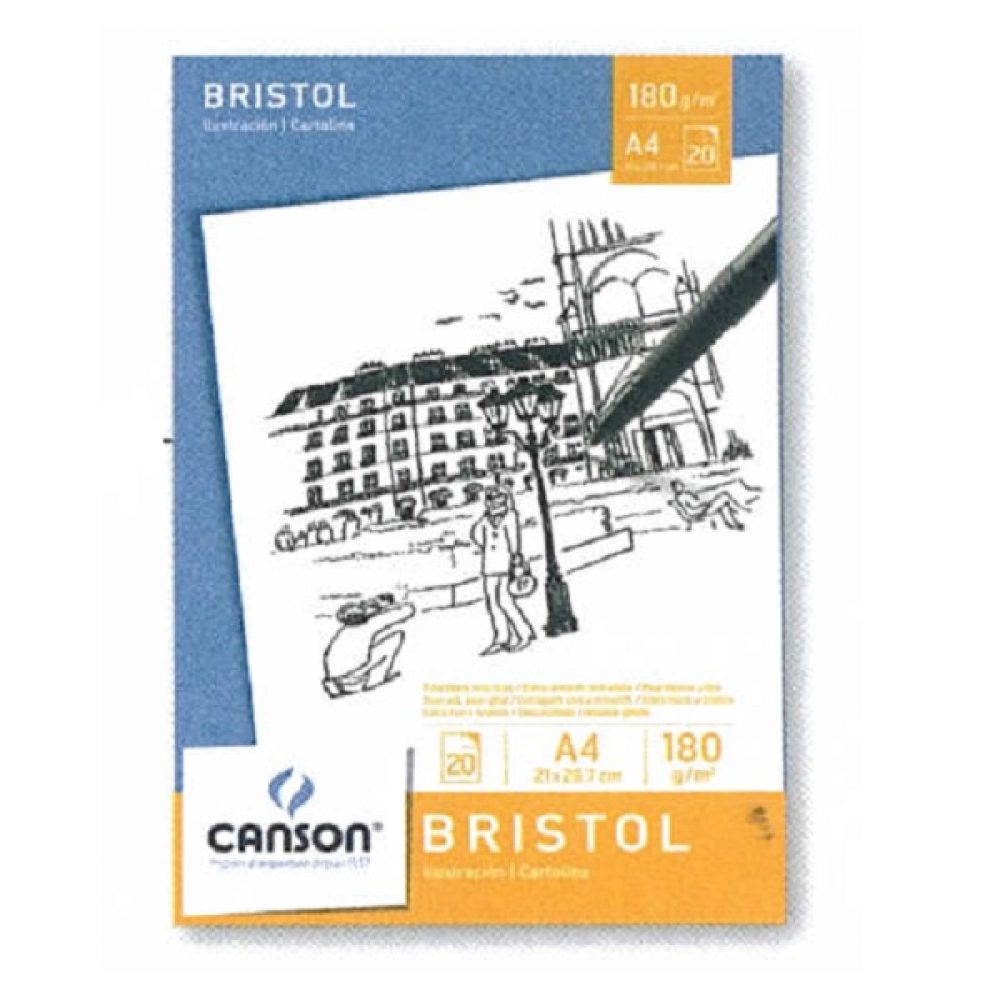 5749 Blocco-Bristol Canson A4 180 gr.