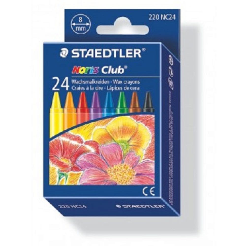 4921 Pastelli-cera Staedtler Noris Club 24 pz.