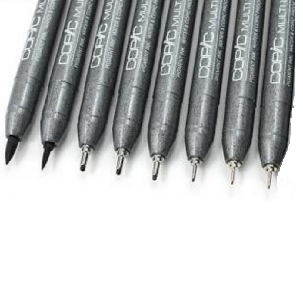 6076Set B-Copic Multiliner Classic 8 pz.