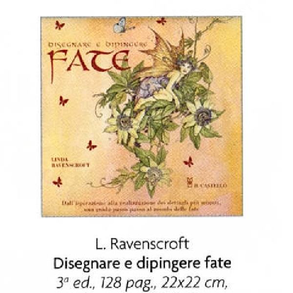 DISEGNARE E DIPINGERE FATE di L. RAVENSCROFT pag 128 22×22