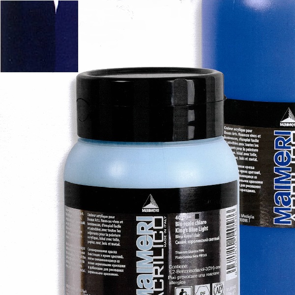 MAIMERI ACRILICO 500 ml. BLU OLTREMARE