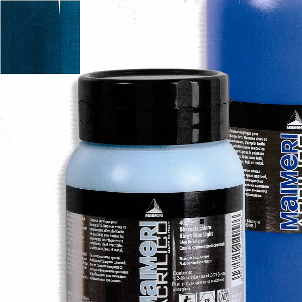 MAIMERI ACRILICO 500 ml. BLU PRIMARIO