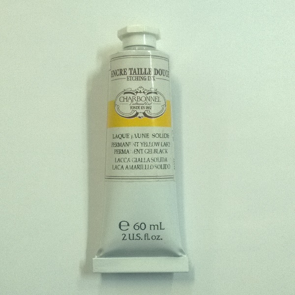 INCHIOSTRO CALCOGRAFICO CHARBONNEL 60 ml. SERIE 4 LACCA GIALLA