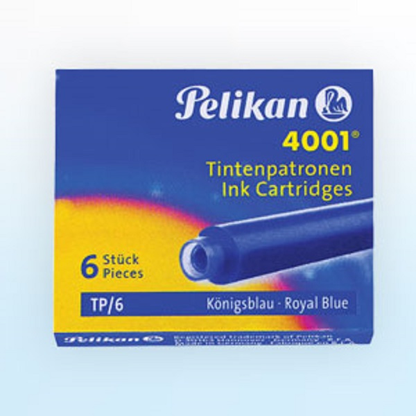 CARTUCCE INCHIOSTRO PELIKAN 4001 TP/6 – BLU