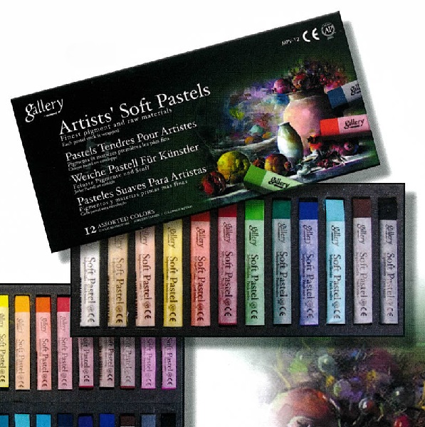 PASTELLI SECCHI GALLERY SOFT PASTELS Conf. 12 pz.