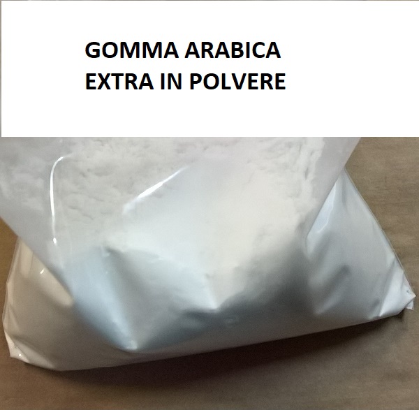 GOMMA ARABICA EXTRA IN POLVERE 500 gr.