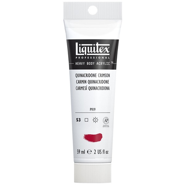 LIQUITEX HEAVY BODY 59 ml. CARMINIO QUINACRIDONE  S.3