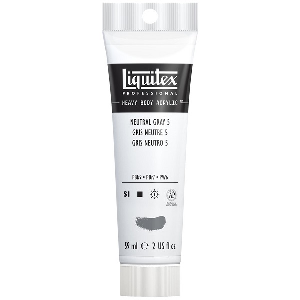 LIQUITEX HEAVY BODY 59 ml. GRIGIO NEUTRO N.5  S.1