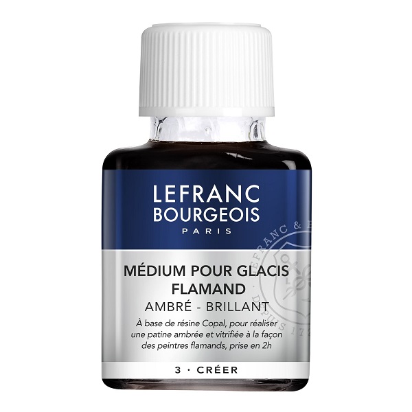 MEDIUM PER VELATURE FIAMMINGO LEFRANC & BOUREOIS 75 ml.