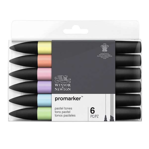 SET PROMARKER 06 PEZZI TONI PASTELLO – WINSOR & NEWTON