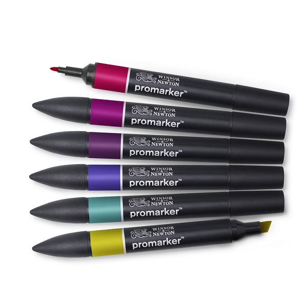 SET PROMARKER 06 PEZZI TONI ACCESI – WINSOR & NEWTON