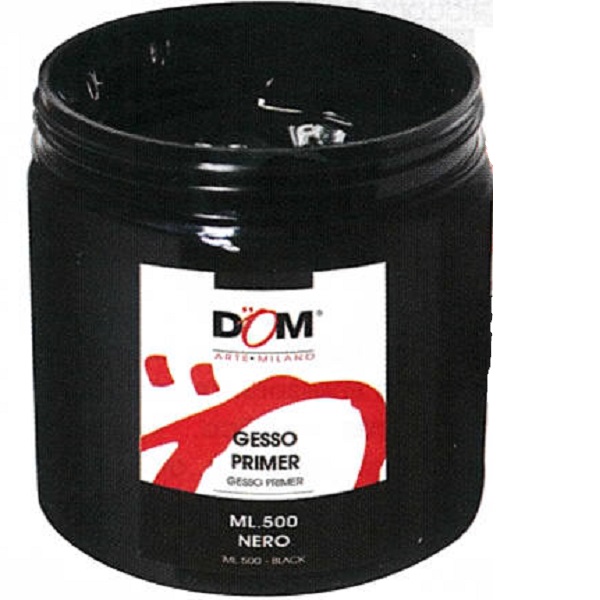 GESSO PRIMER NERO DOM 500 ml.