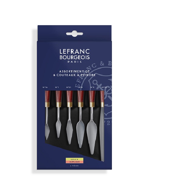 SET 06 SPATOLE ASSORTITE LEFRANC & BOURGEOIS