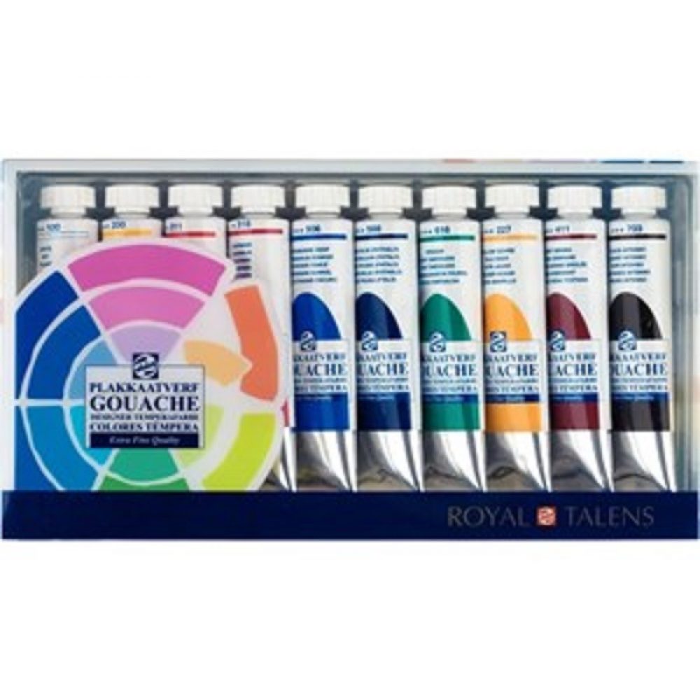 8387-colori-gouache-talens-set-10colori