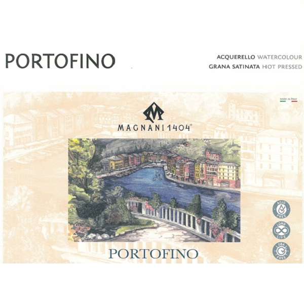 MAGNANI PORTOFINO ACQARELLO 56×76 COTONE 100% 300 gr. G.SATINATA