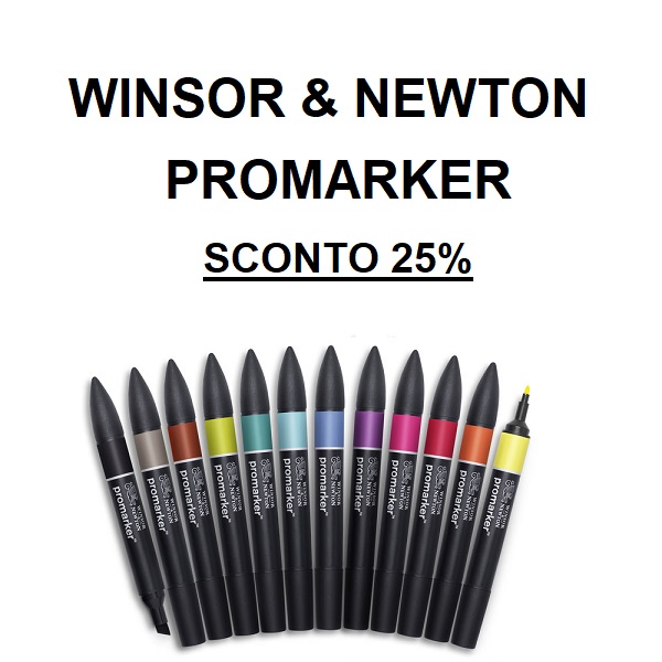 PROMOZIONE PROMARKER WINSOR % NEWTON