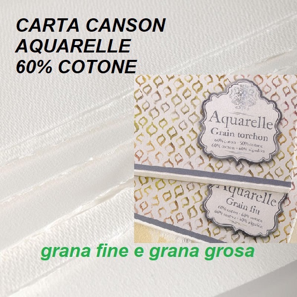 CANSON AQUARELLE 60% COTONE