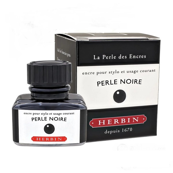 INCHIOSTRO PER STILOGTAFICA HERBIN PERLE NOIRE 30 ml.