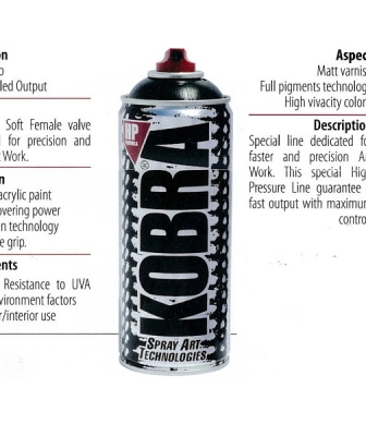 BOMBOLETTA KOBRA HP 400 ml.