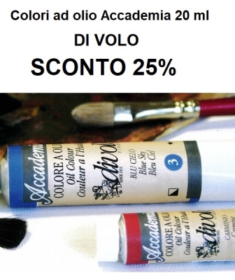 PROMOZIONE COLORI AD OLIO DI VOLO 20 ml.