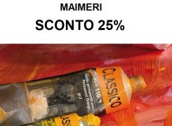 PROMOZIONE COLORI AD OLIO CLASSICO MAIMERI 60 ml