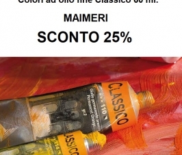 PROMOZIONE COLORI AD OLIO CLASSICO MAIMERI 60 ml