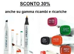 COPIC MARKER CLASSIC SCONTO 30%