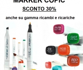 COPIC MARKER CLASSIC SCONTO 30%