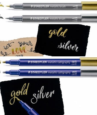 Pennarello Metallic Calligraphy Oro