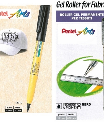 PENTEL PENNA E PENNARELLO PER TESSUTI