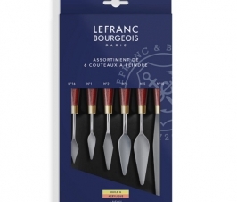 SET 06 SPATOLE ASSORTITE LEFRANC & BOURGEOIS