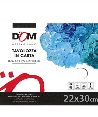 TAVOLOZZA IN CARTA USA GETTA 40 fg. 60 gr.