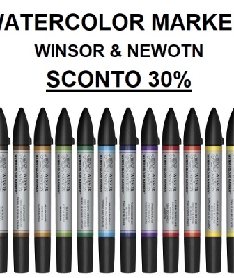 PROMOZIONE WATERCOLOR MARKER WINSOR & NEWTON